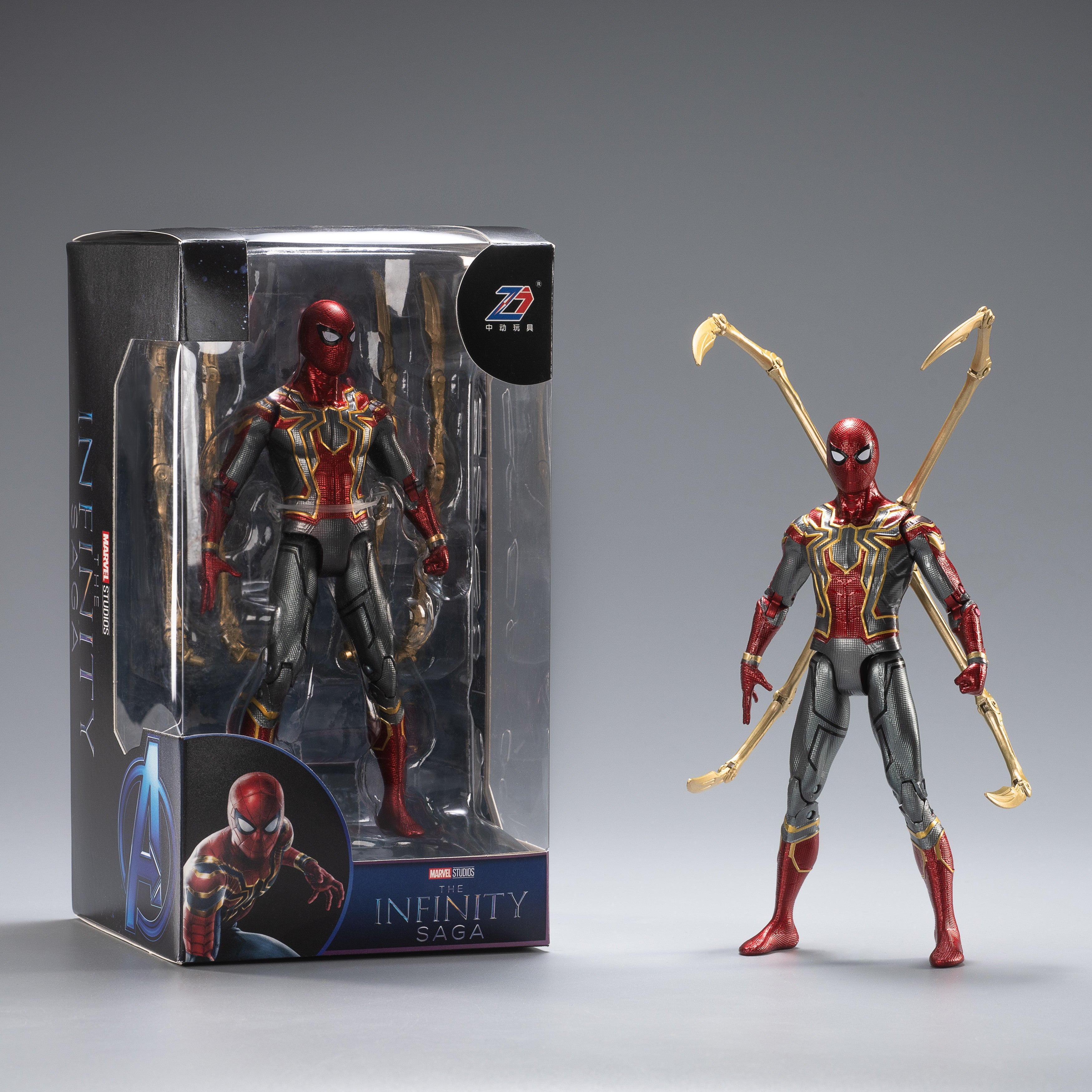 Iron Spider-Man Action Figure By ZD Toys