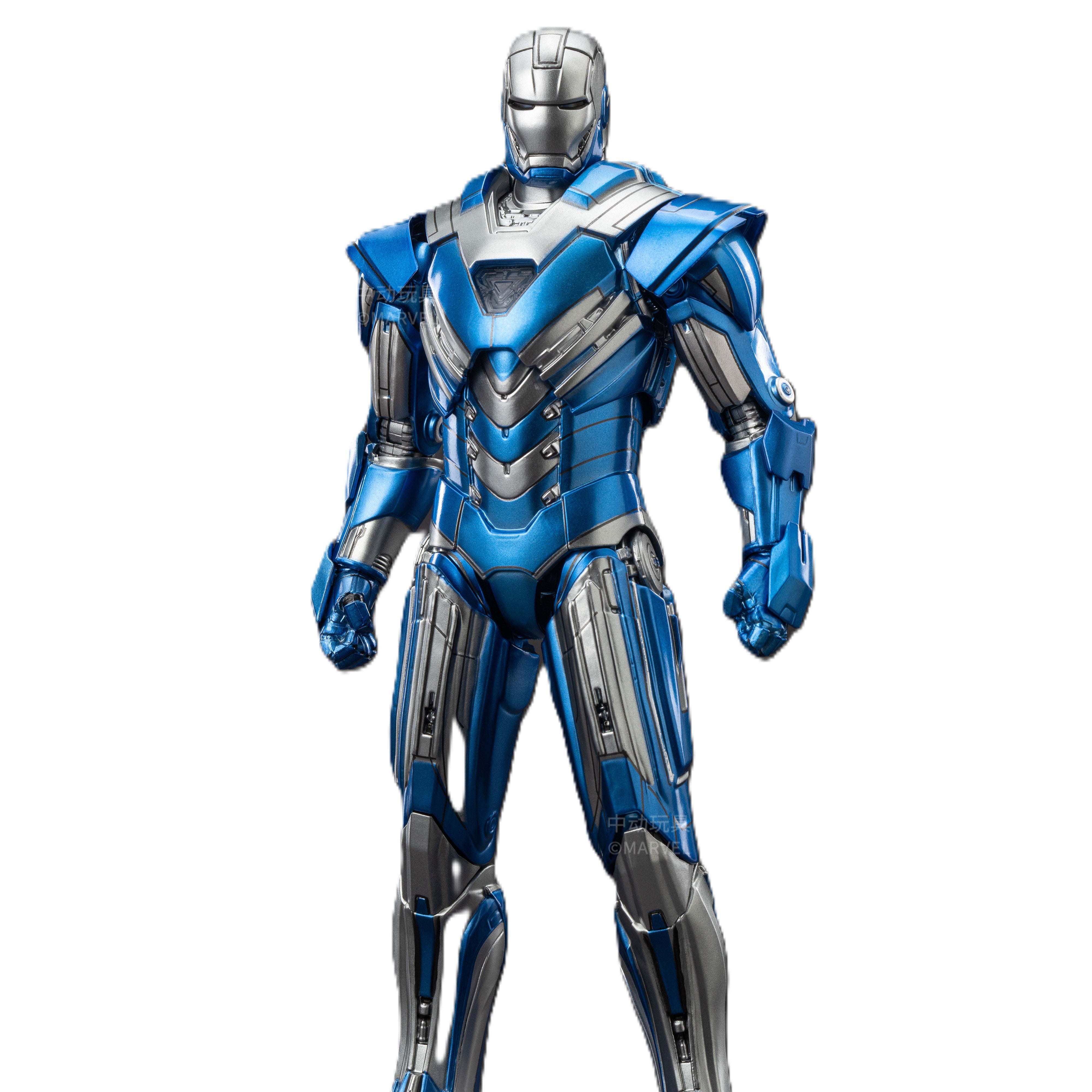 Iron Man 3 MK30 Blue Steel Armor Action Figure By ZD Toys