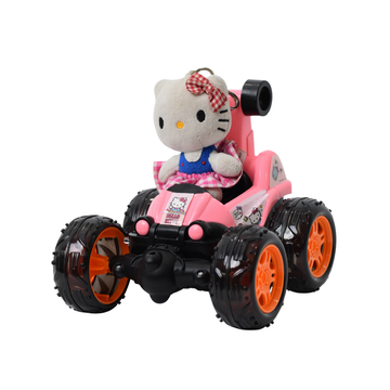 Tak Tak Toys Hello Kitty Spin RC Car with Lights & Sound For Kids