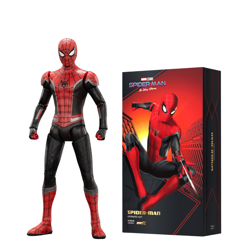 No Way Home Spider-Man Upgraded Suit Action Figure By ZD Toys