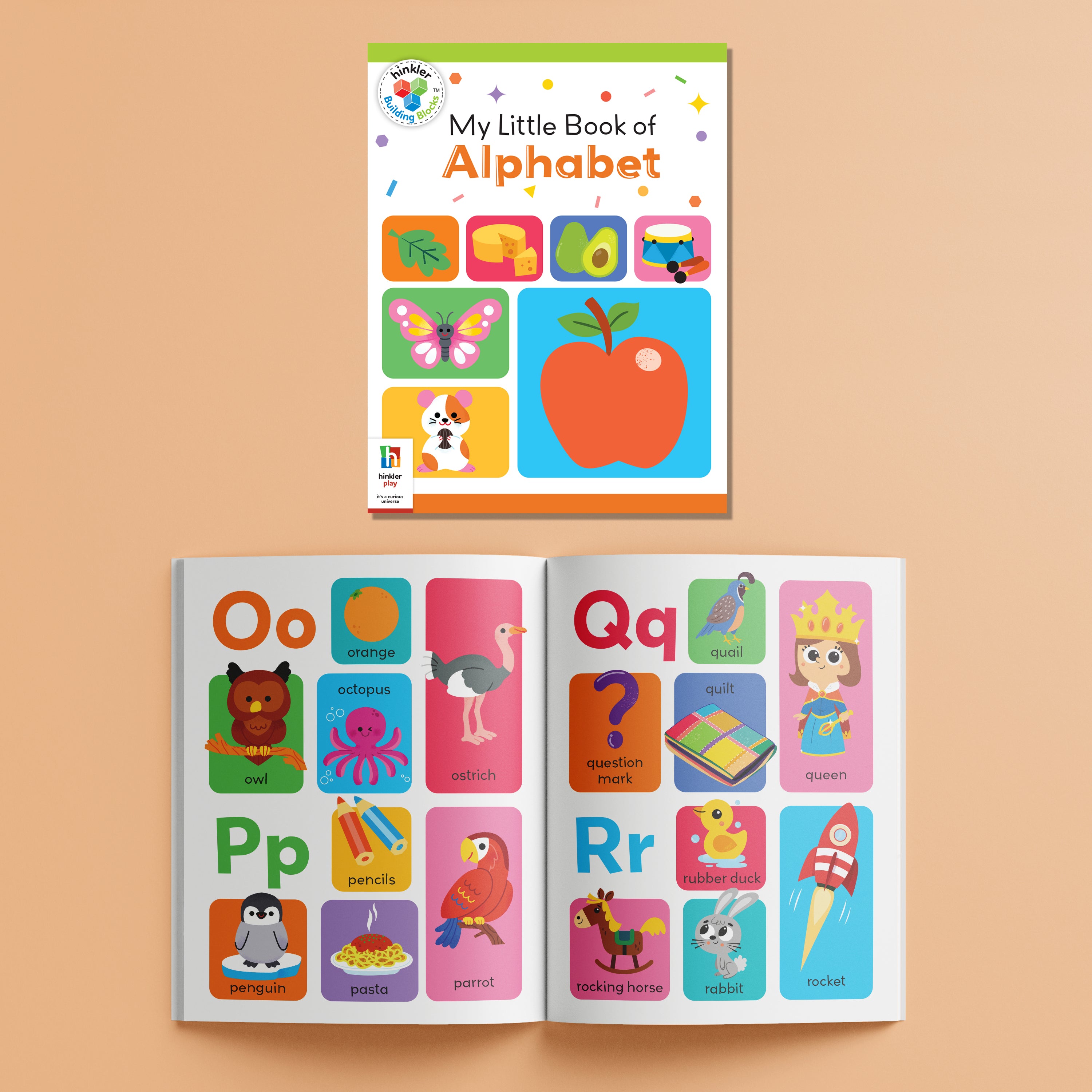 Combo Offer: 50 Animal Sounds Book + Building Blocks Train Puzzle - First Alphabet