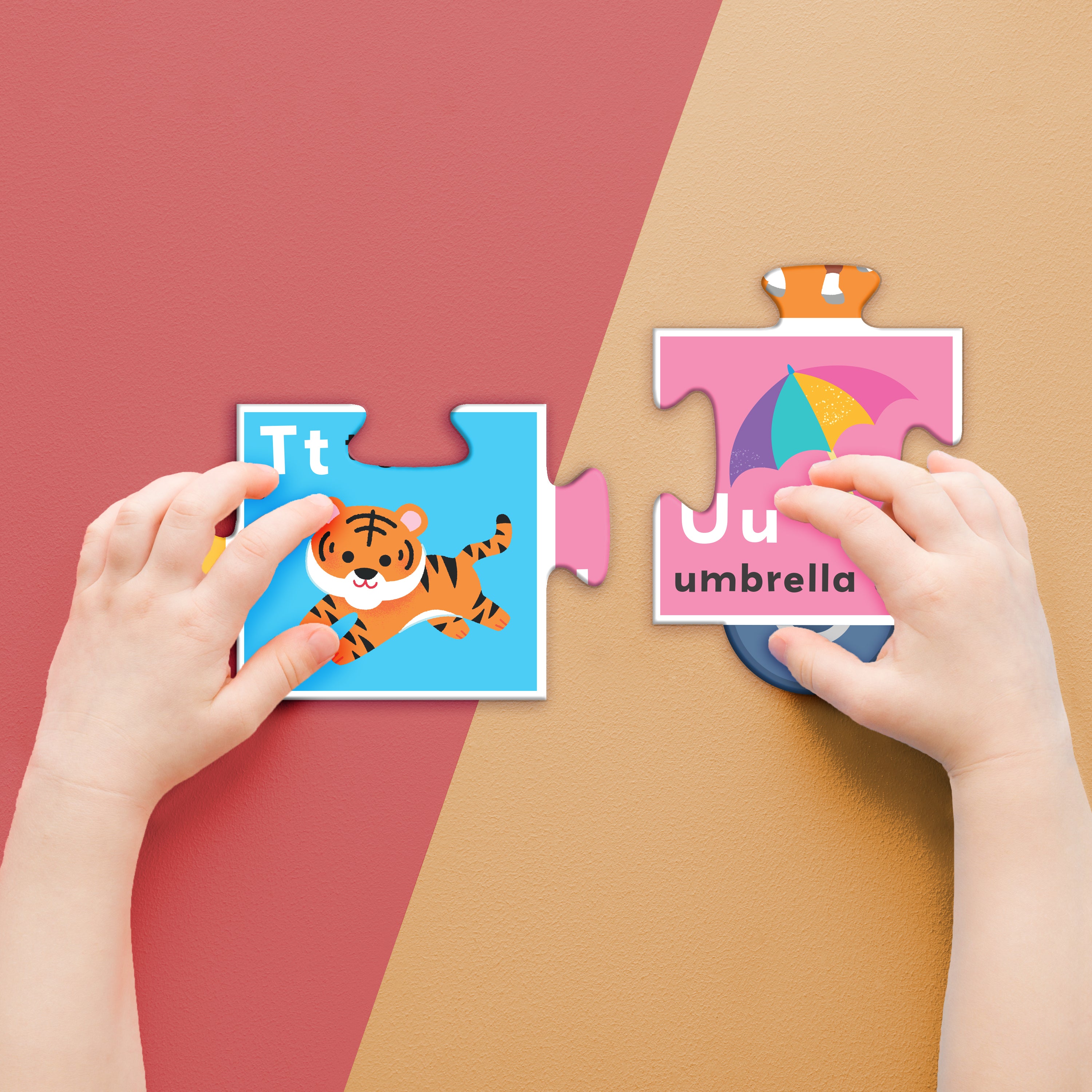 Combo Offer: 50 Animal Sounds Book + Building Blocks Train Puzzle - First Alphabet