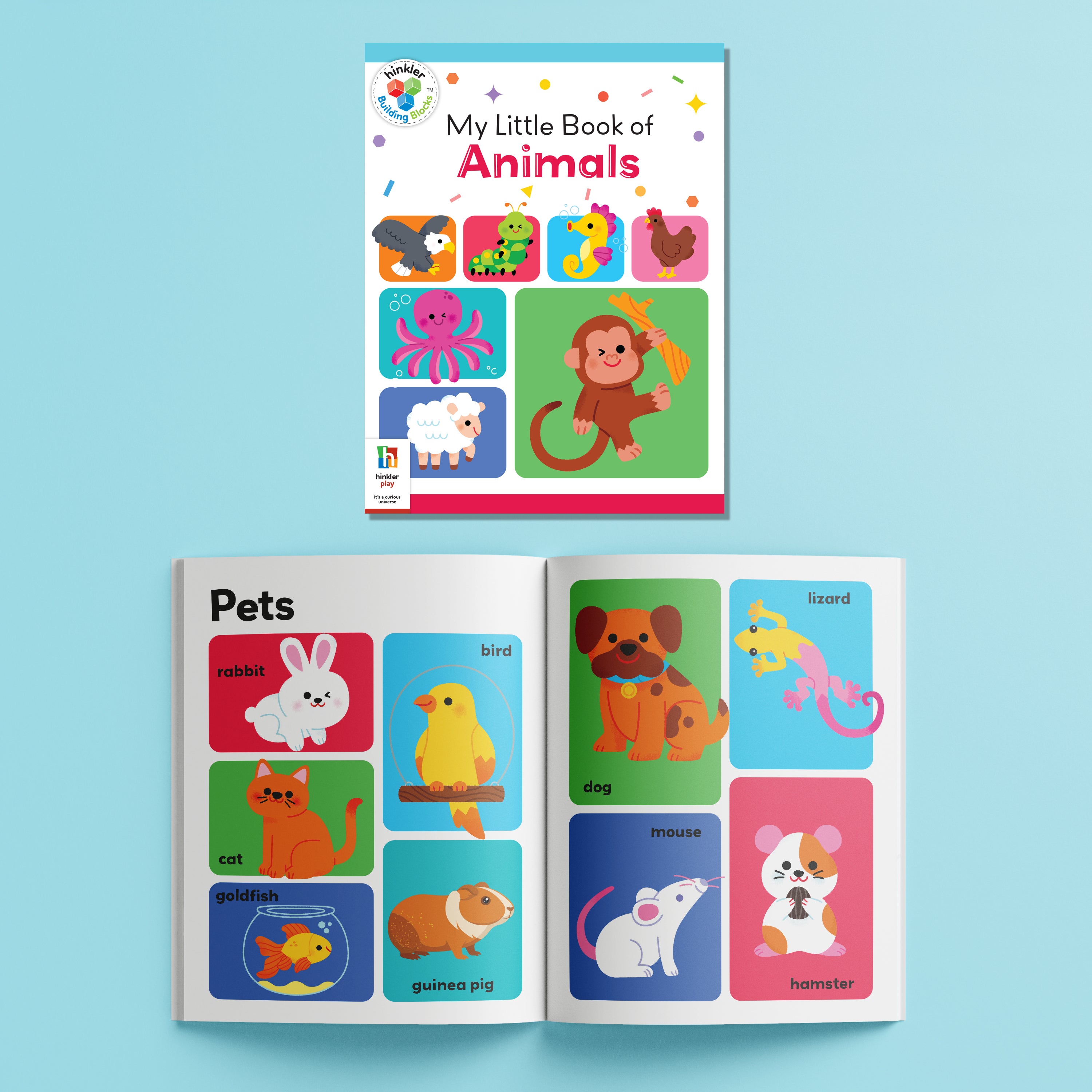 Combo Offer: 50 Around Me Sounds Book + Building Blocks Floor Puzzle - First Animals