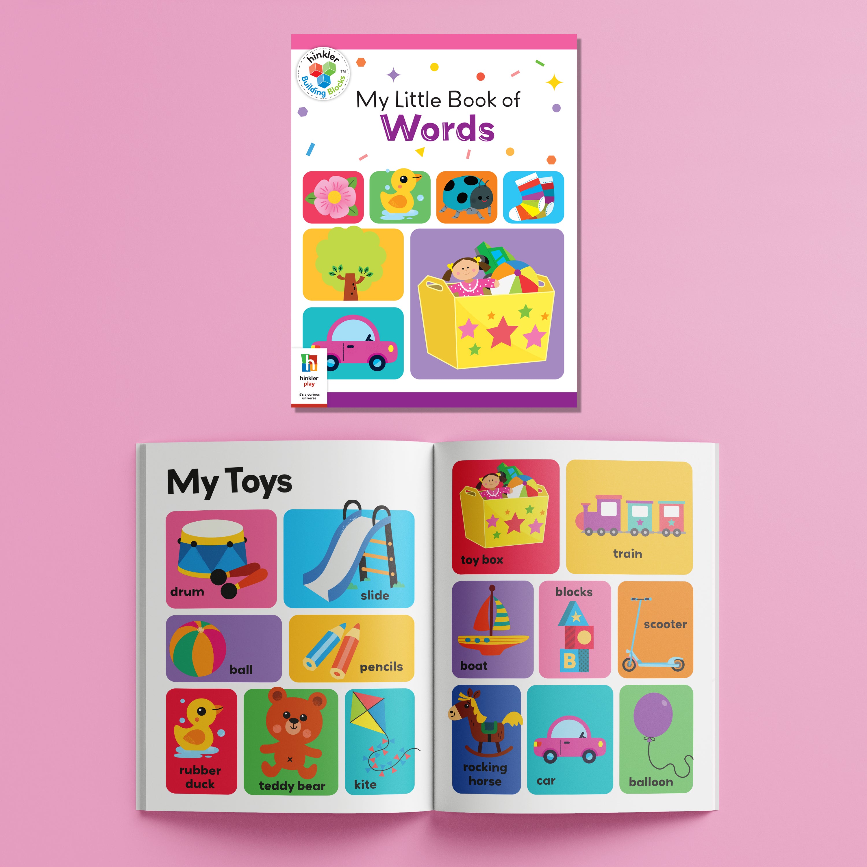 Combo Offer: 50 Animal Sounds Book + Building Blocks Floor Puzzle - First Words