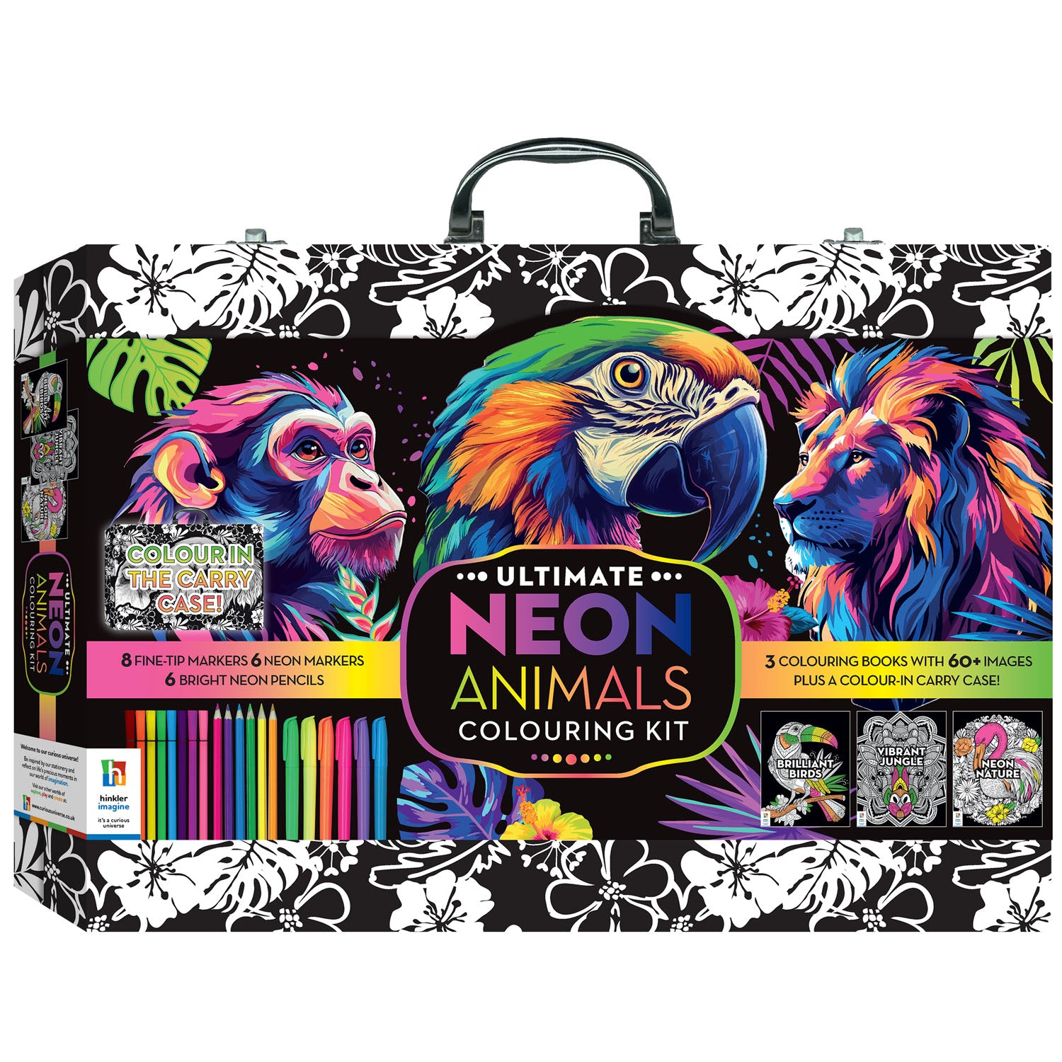 Colouring Kit - Ultimate Neon Animals