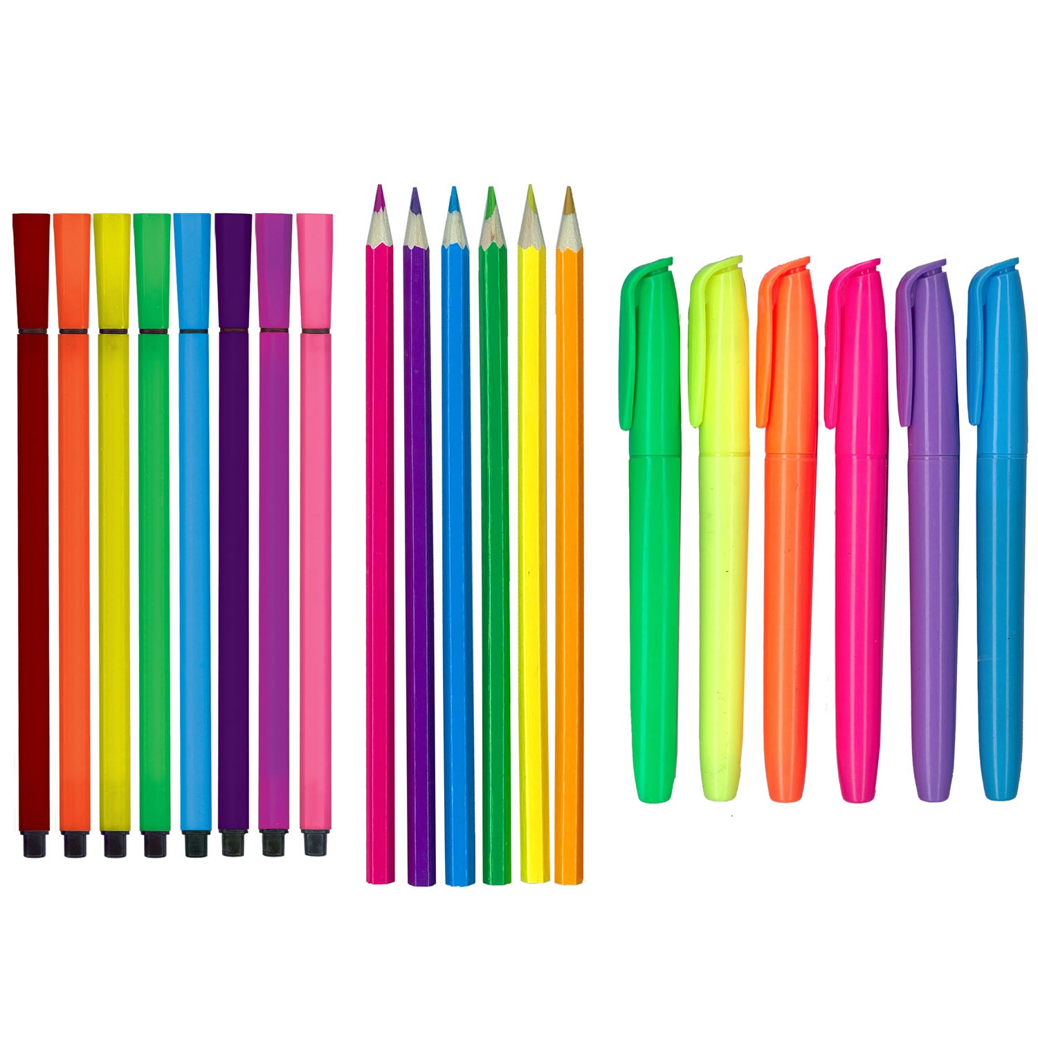 Colouring Kit - Ultimate Neon Animals