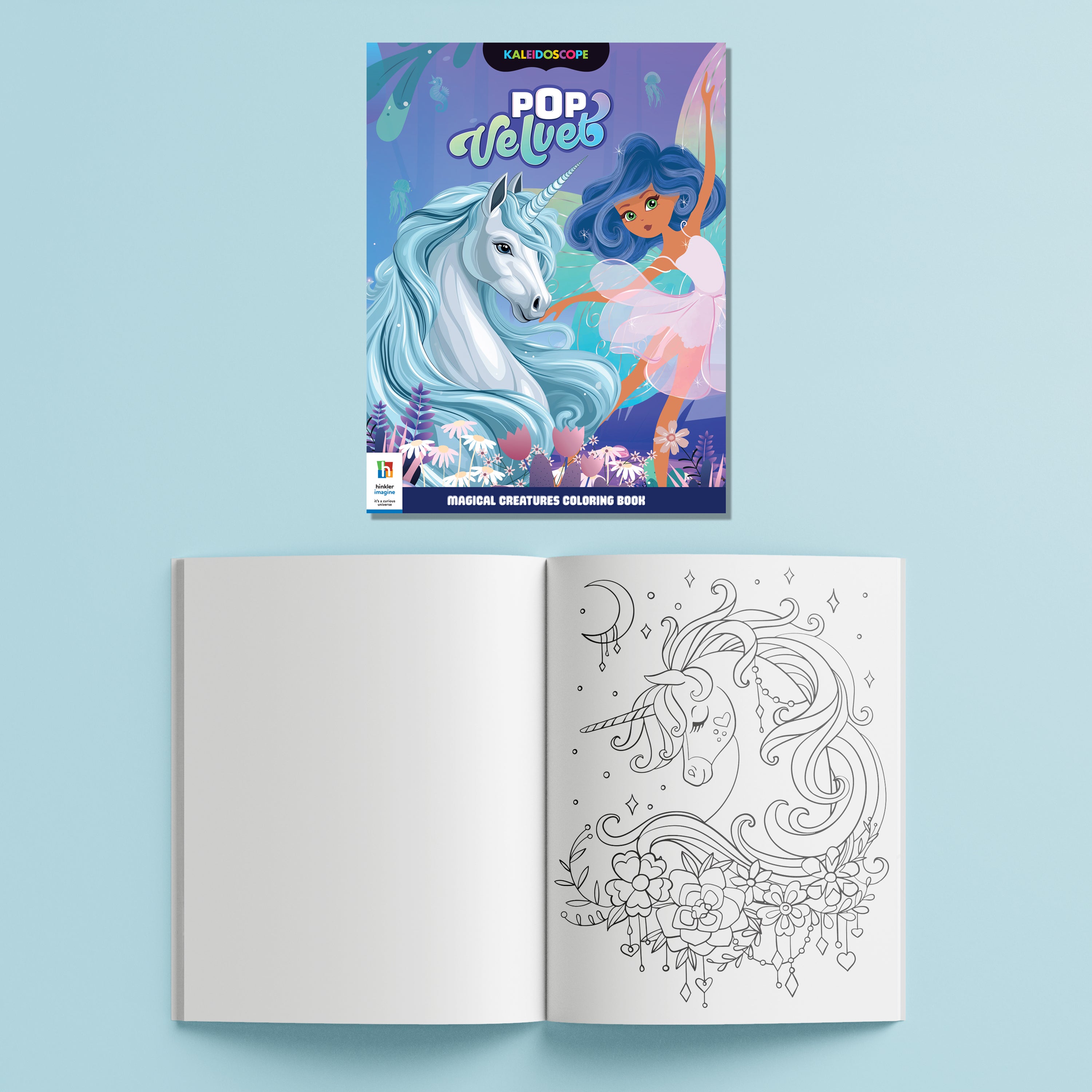 Carry Case - Kaleidoscope Pop Velvet Magical Creatures