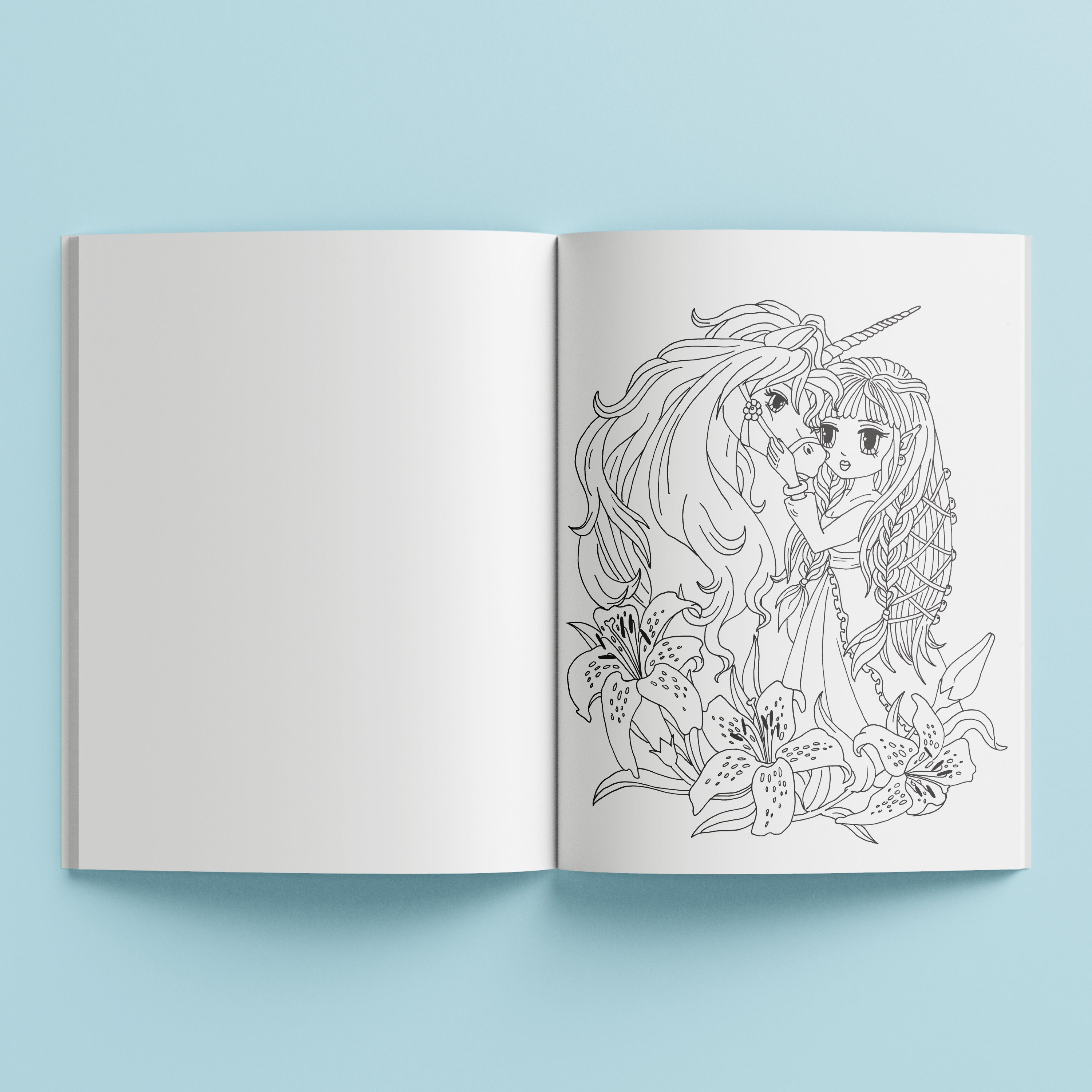 Carry Case - Kaleidoscope Pop Velvet Magical Creatures