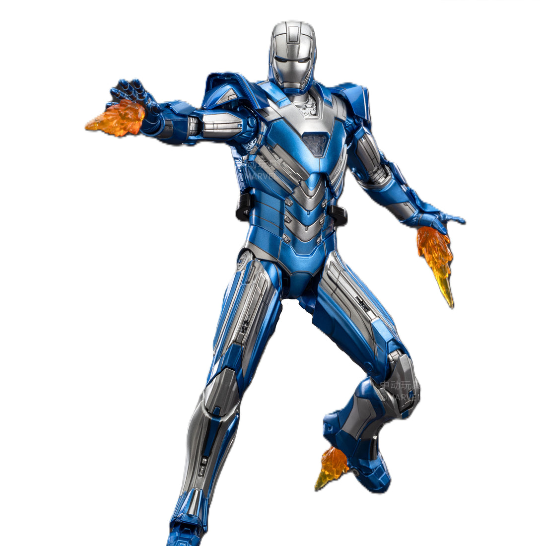 Iron Man 3 MK30 Blue Steel Armor Action Figure By ZD Toys