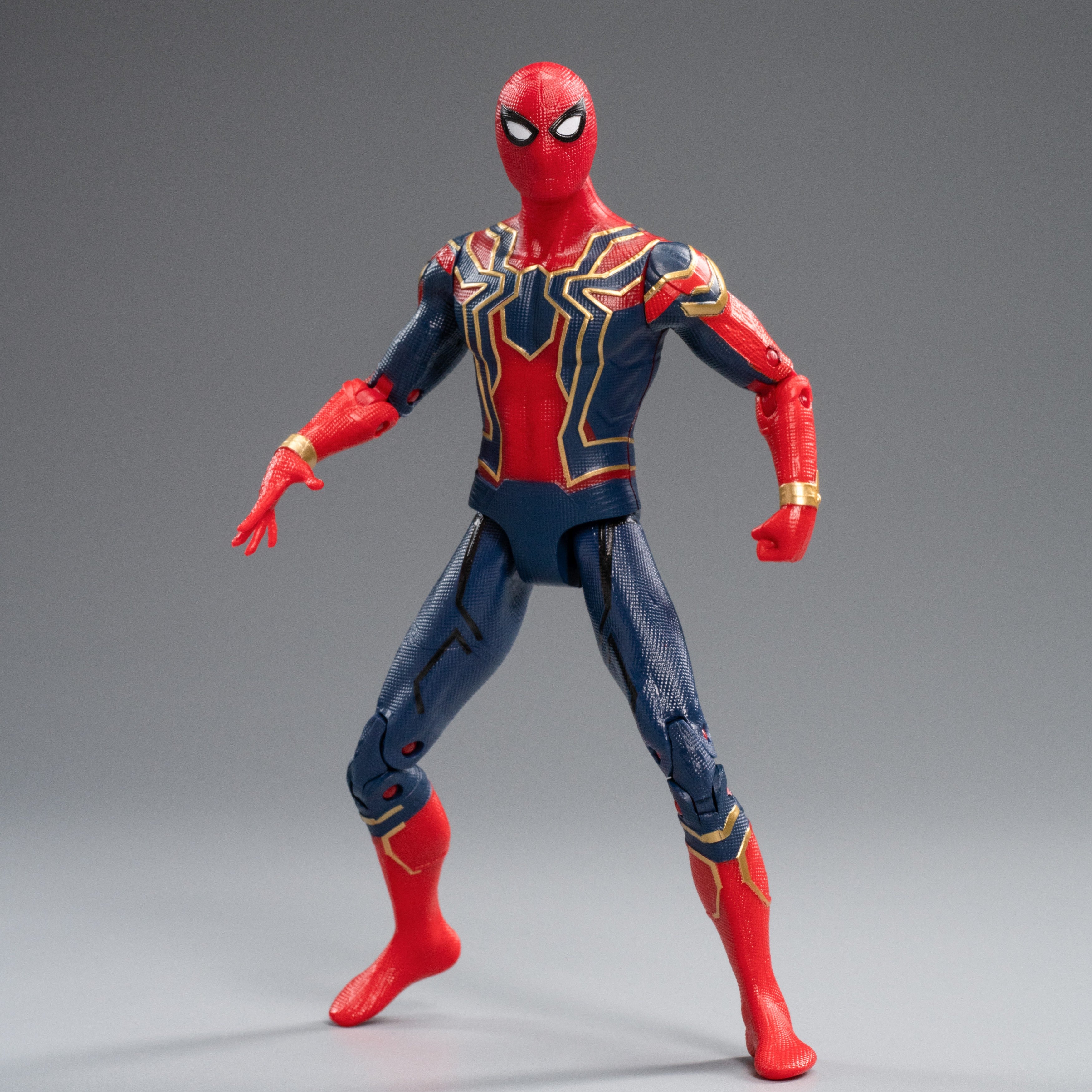 Iron Spider-Man Action Figure By ZD Toys - 7 Inch