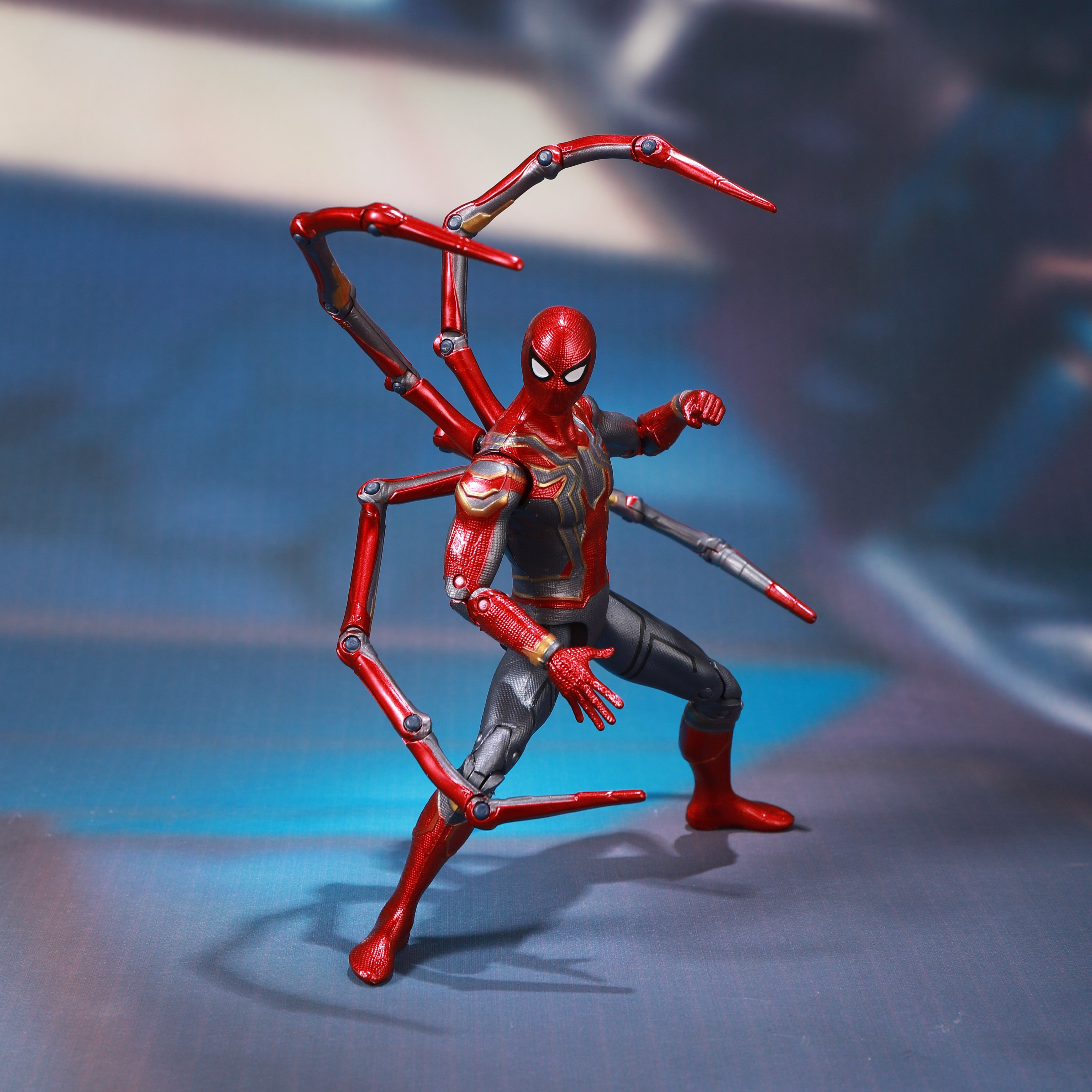Iron Spider-Man Action Figure By ZD Toys