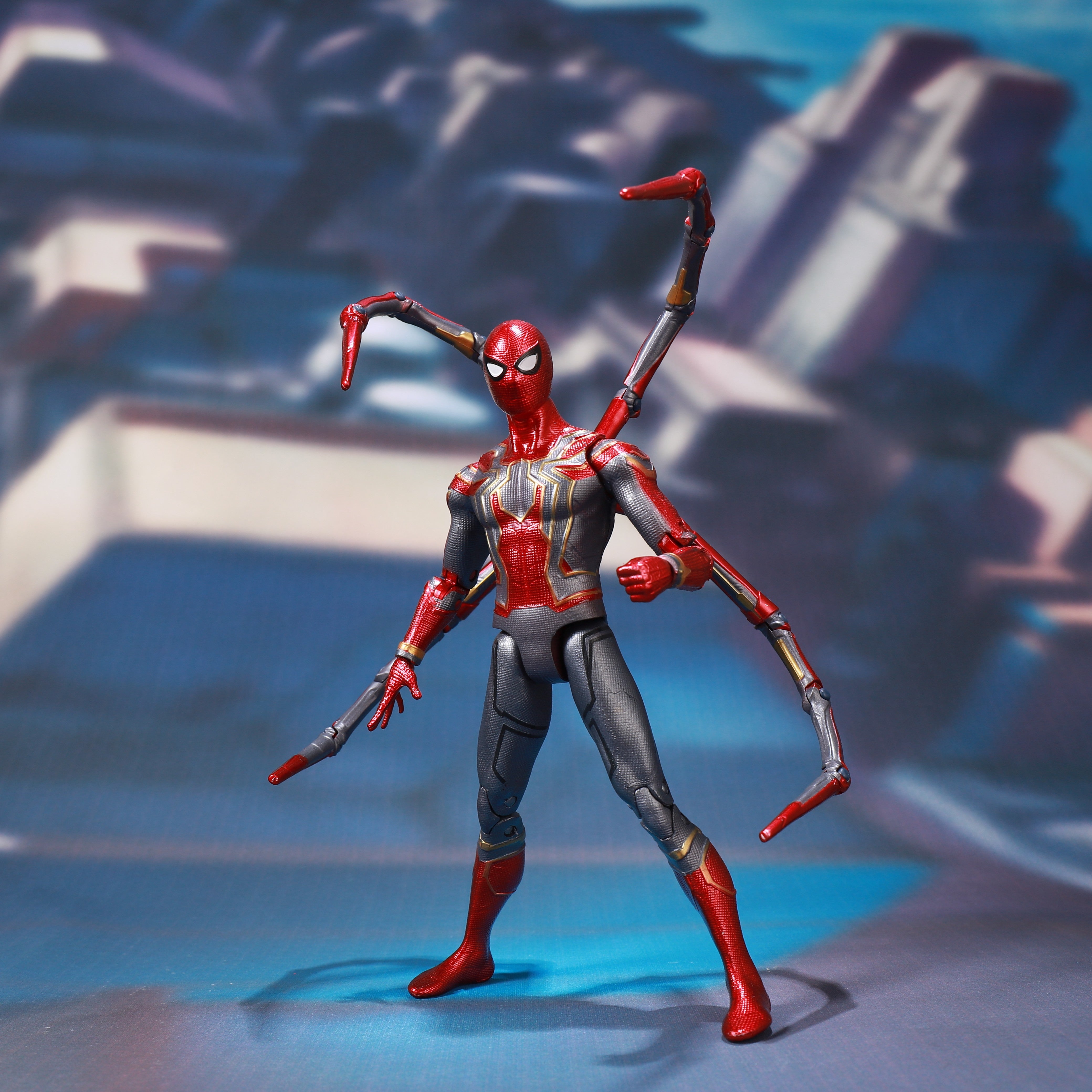Iron Spider-Man Action Figure By ZD Toys