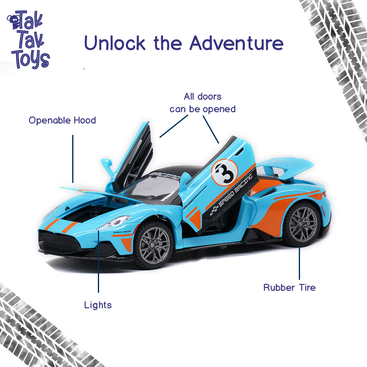 1:22 MODEL SPORTS CAR – Die-cast Car