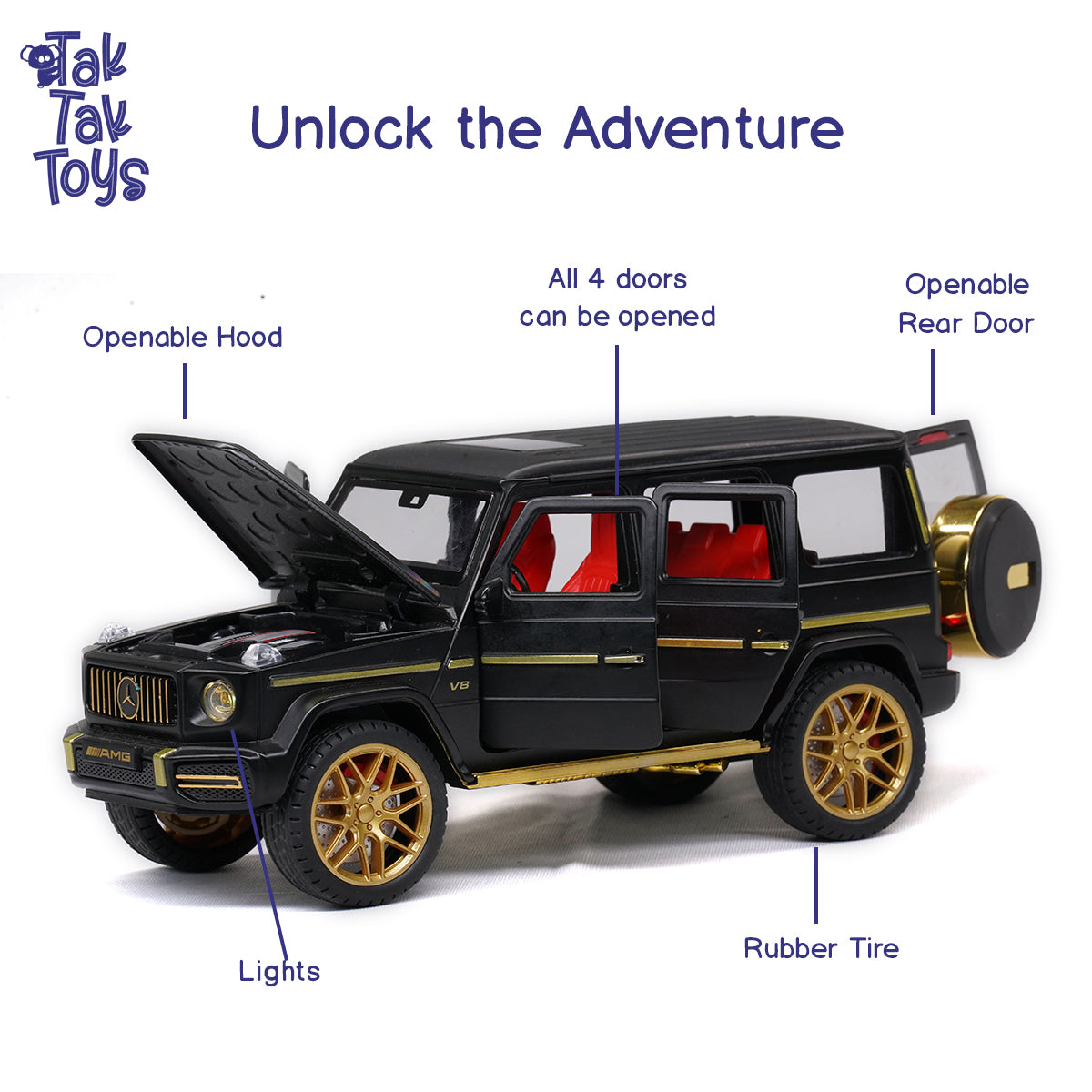 1:24 MODEL CAR – Die-cast Jeep