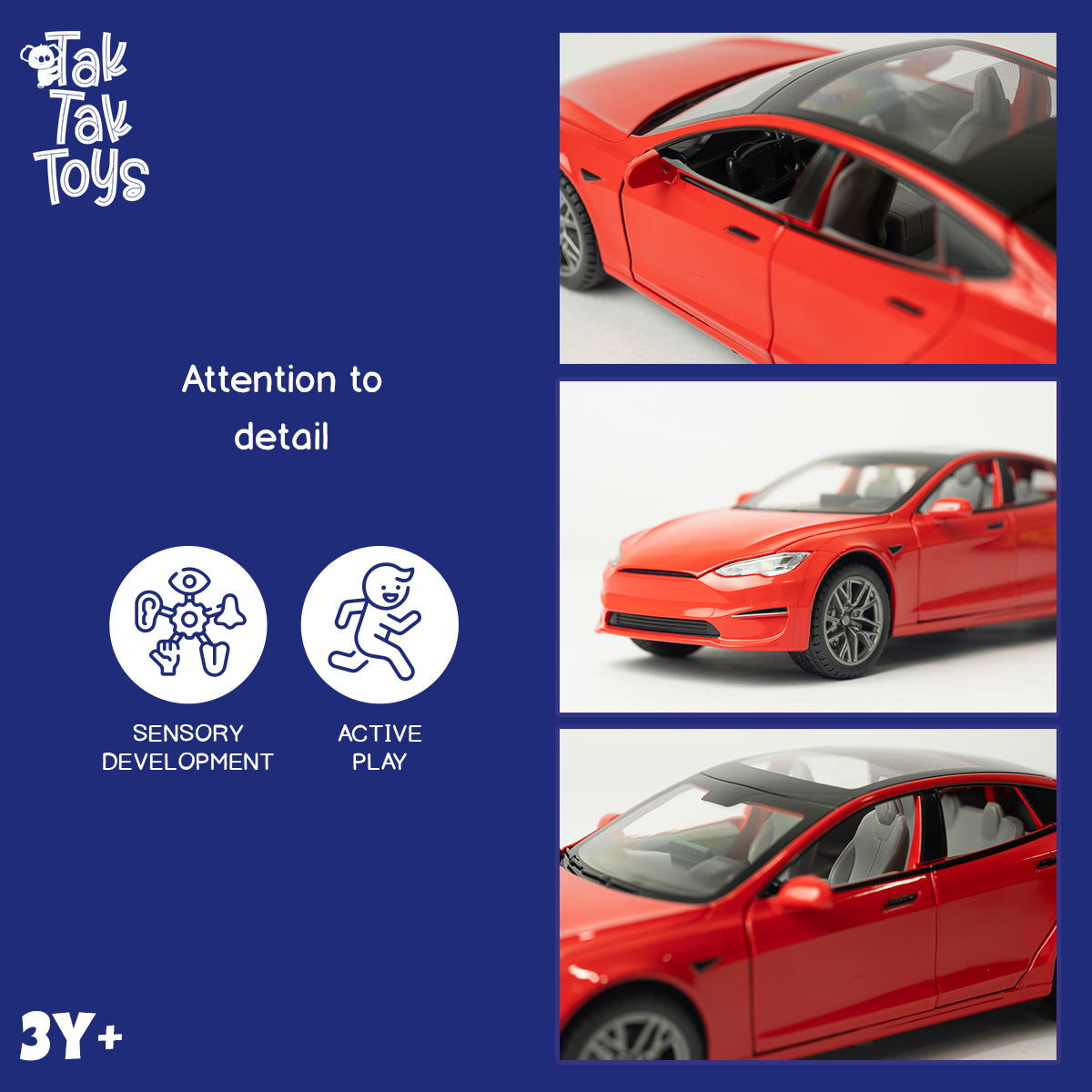 1:24 MODEL ELECTRIC CAR – Die-cast Car