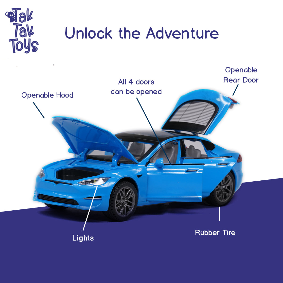 1:24 MODEL ELECTRIC CAR – Die-cast Car