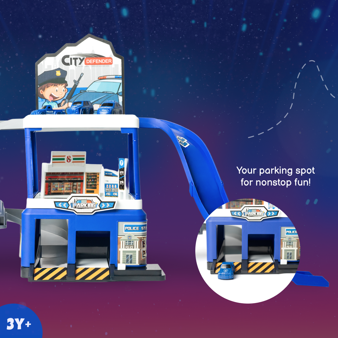 Police Command -  the City Parking Lot Toy!