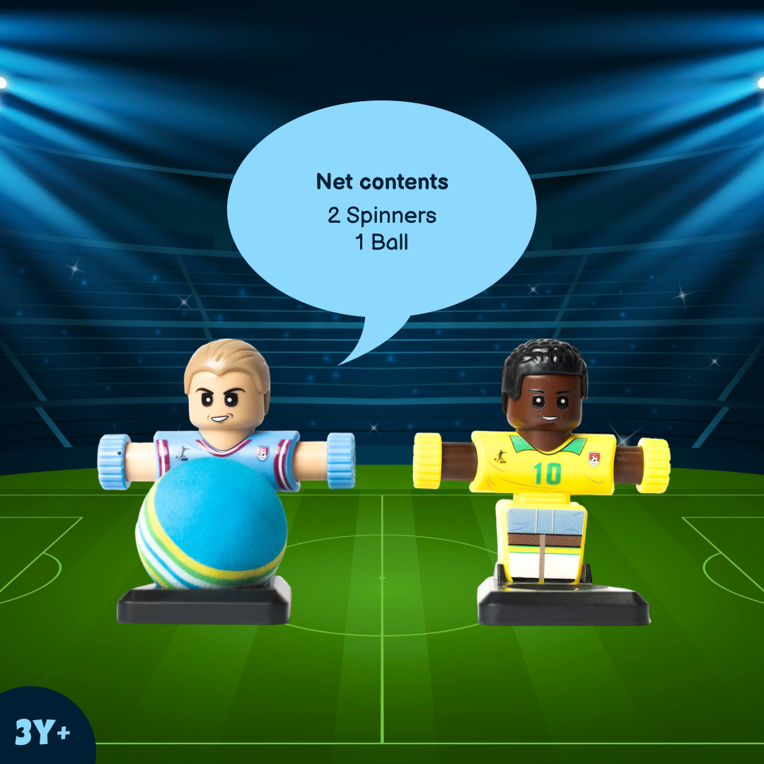 Spinball – the 2-Finger Football Spinner Set!