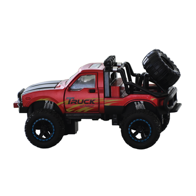 1:24 Die-Cast Off Road Monster Car With Metal Body | Red