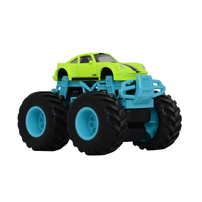 1:64 Die-Cast Off Road Monster Car With Metal Body | Green/Blue