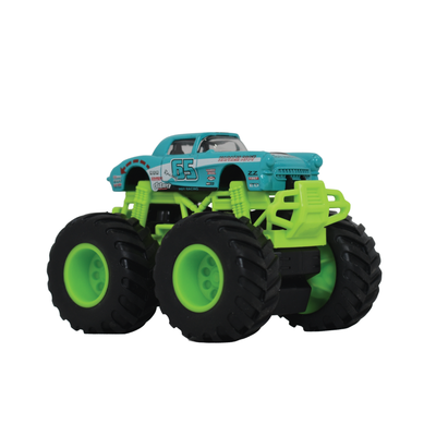 1:64 Die-Cast Off Road Monster Car With Metal Body | Blue/Green
