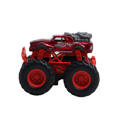 1:64 Die-Cast Off Road Monster Car With Metal Body | Red