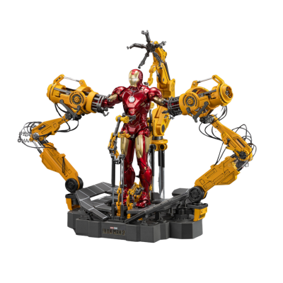 Iron Man Mark 7 - Suit-up Gantry Action Figure By ZD Toys