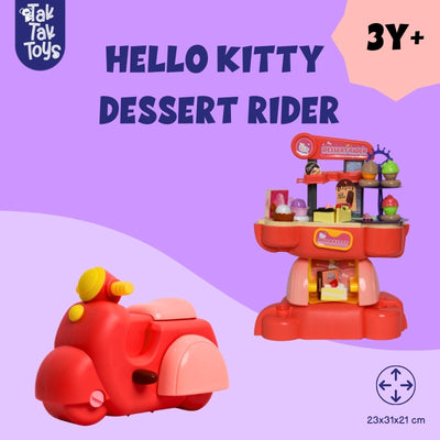 Dessert Rider - 2-in-1 Scooter Playhouse