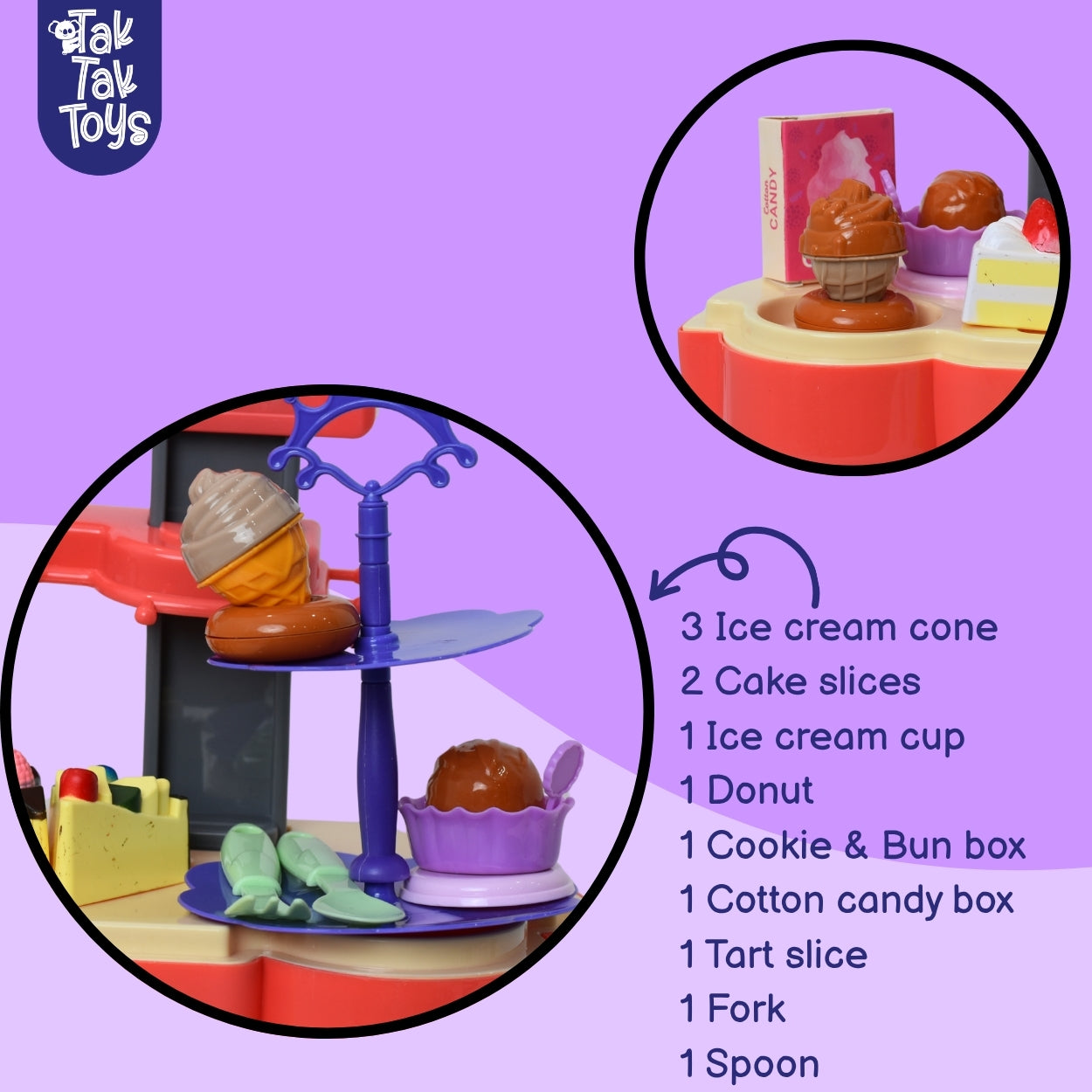 Dessert Rider - 2-in-1 Scooter Playhouse