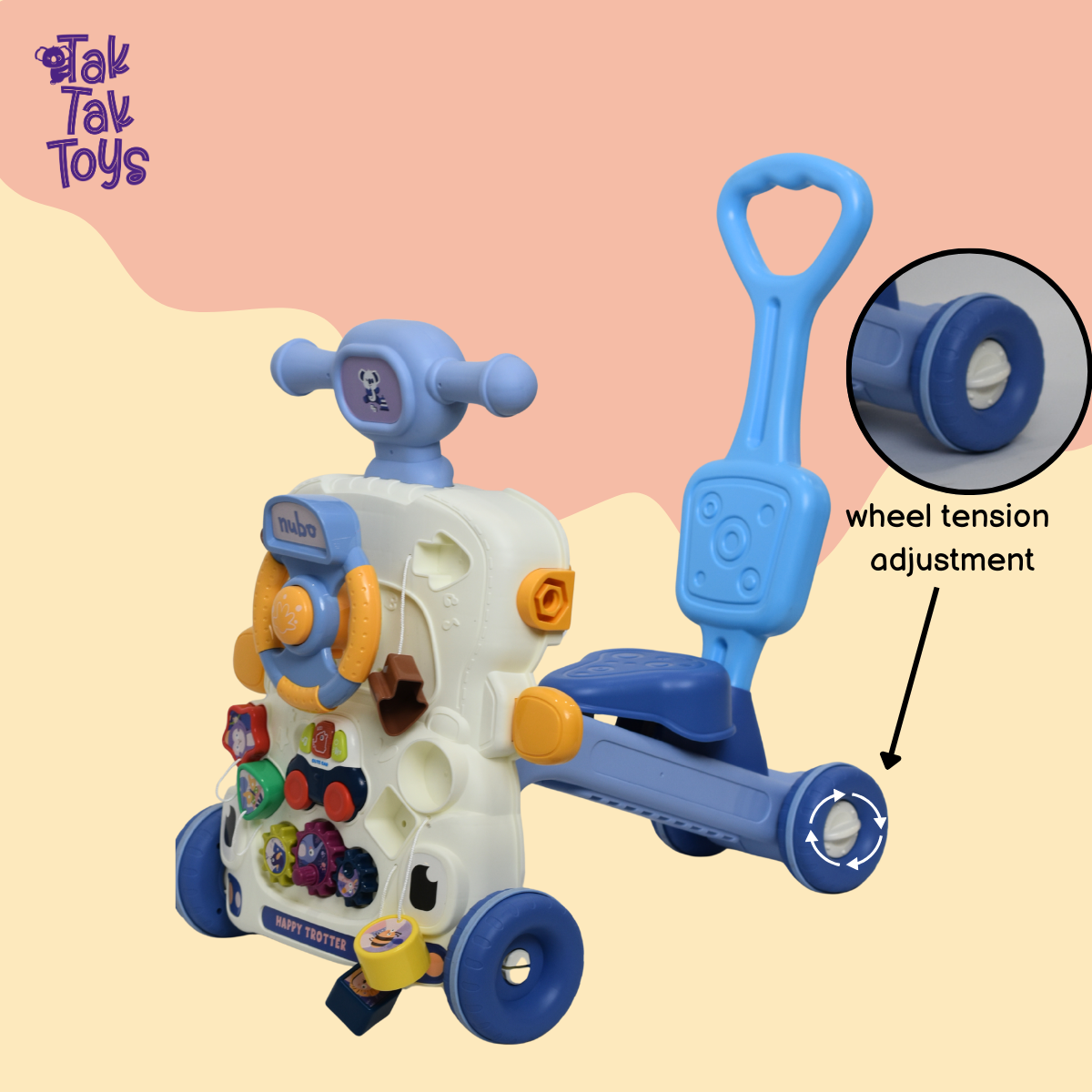 Tak Tak Toys Nubo 5-in-1 Happy Trotter For Kids