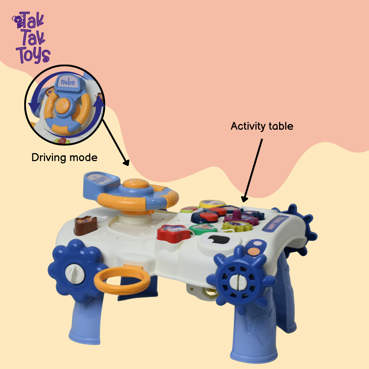 Tak Tak Toys Nubo 5-in-1 Happy Trotter For Kids