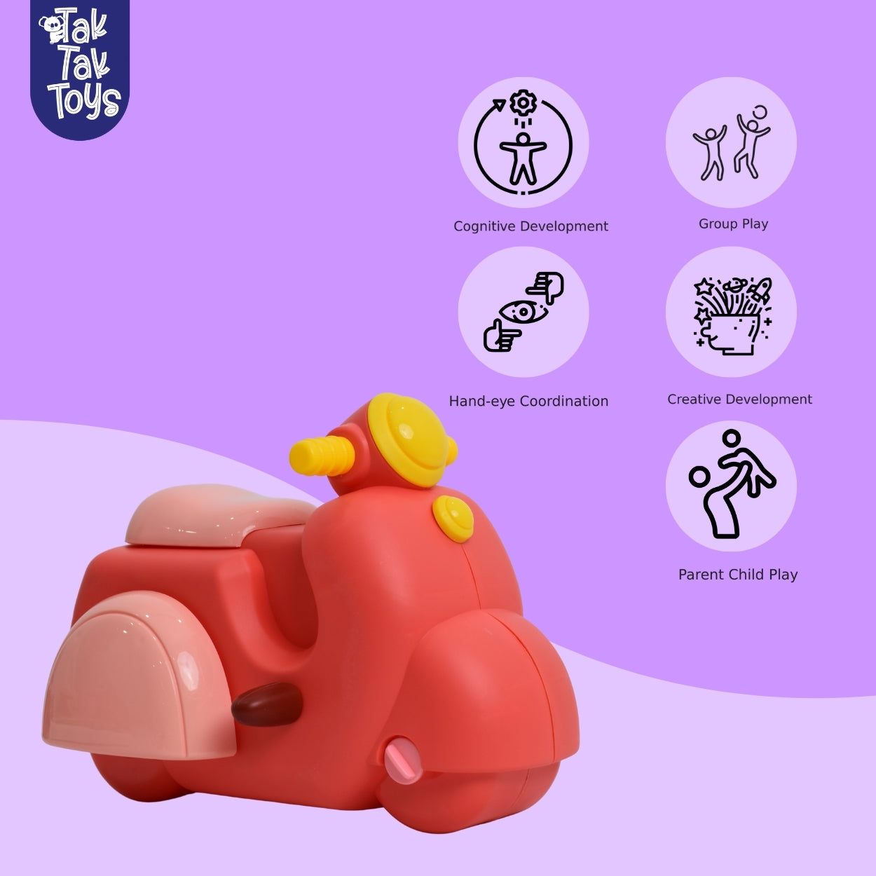 Dessert Rider - 2-in-1 Scooter Playhouse