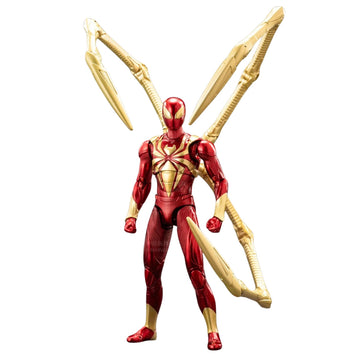 Iron Spider-Man Armor Action Figure By ZD Toys - 7 Inch | Ages 15+