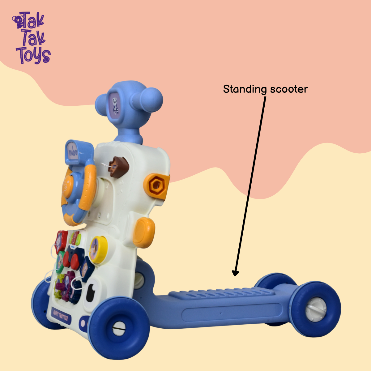 Tak Tak Toys Nubo 5-in-1 Happy Trotter For Kids
