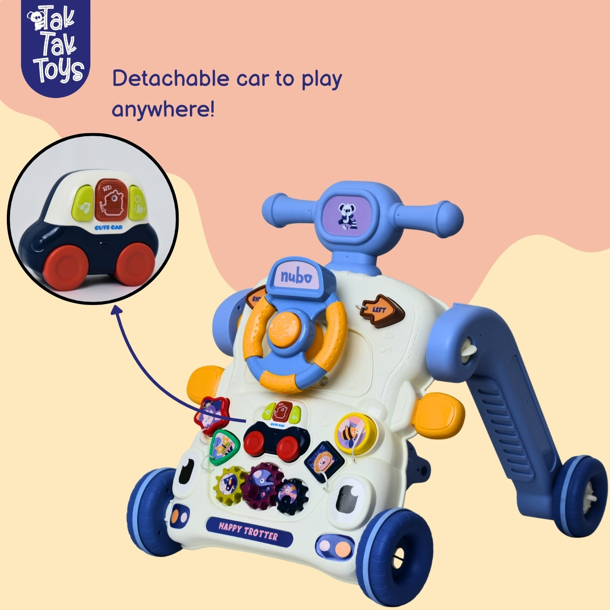 5 in 1 Happy Trotter - Baby Walker