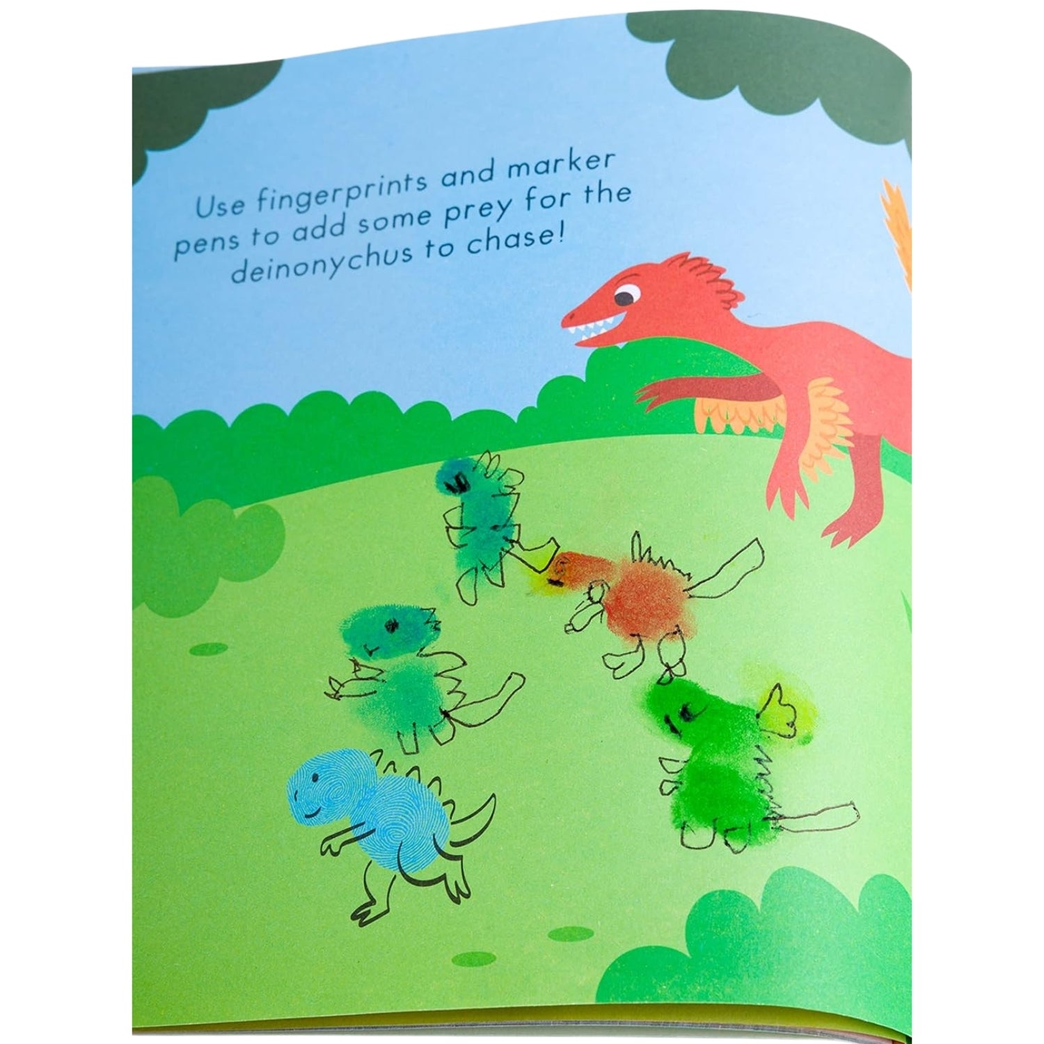 Finger Prints - Dinosaurs