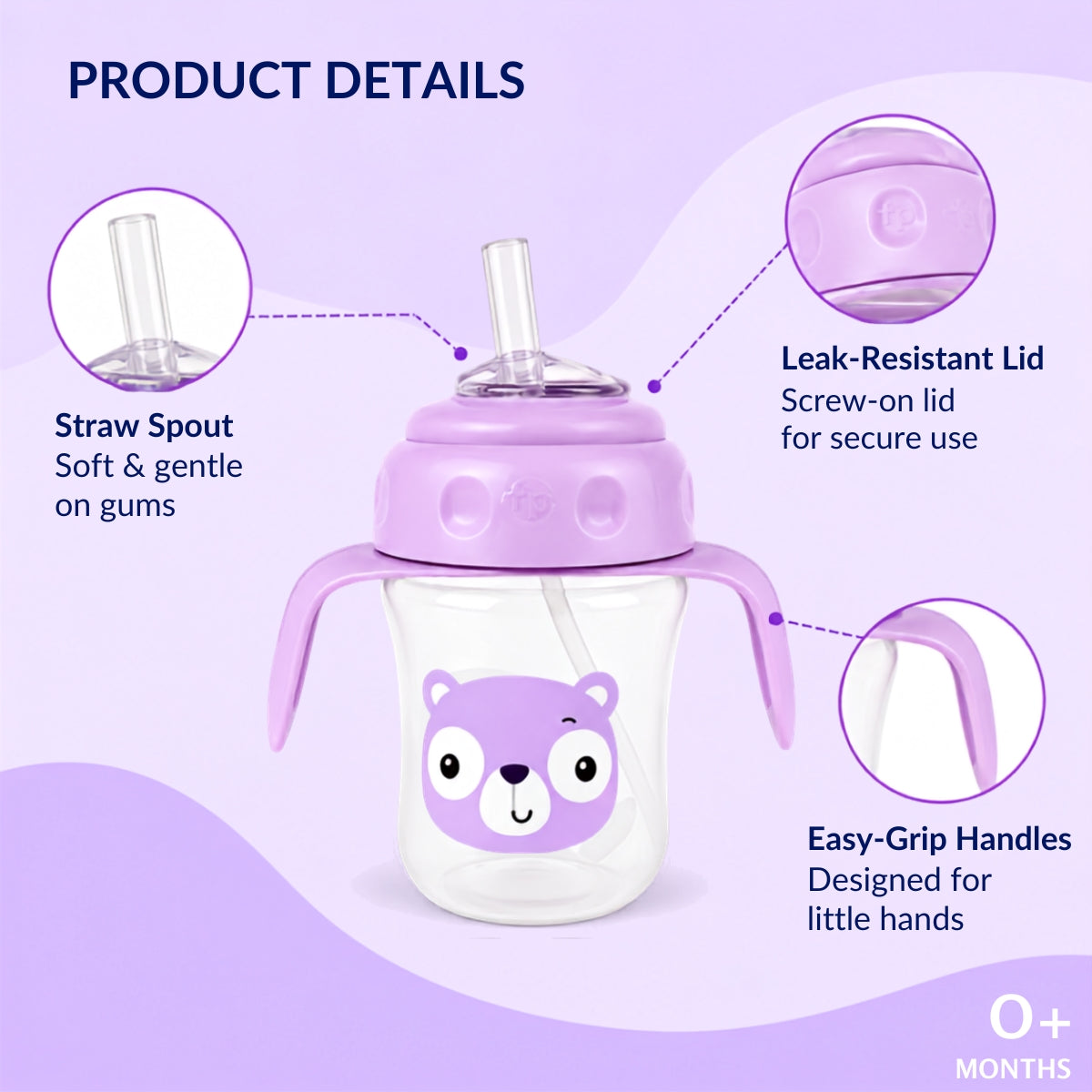Baby Sippy Cup - 210 ml