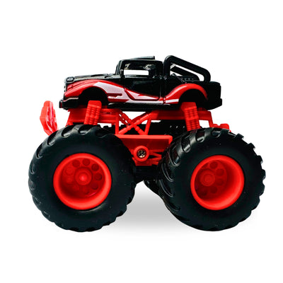 1:64 Die-Cast Off Road Monster Car With Metal Body | Black/Red