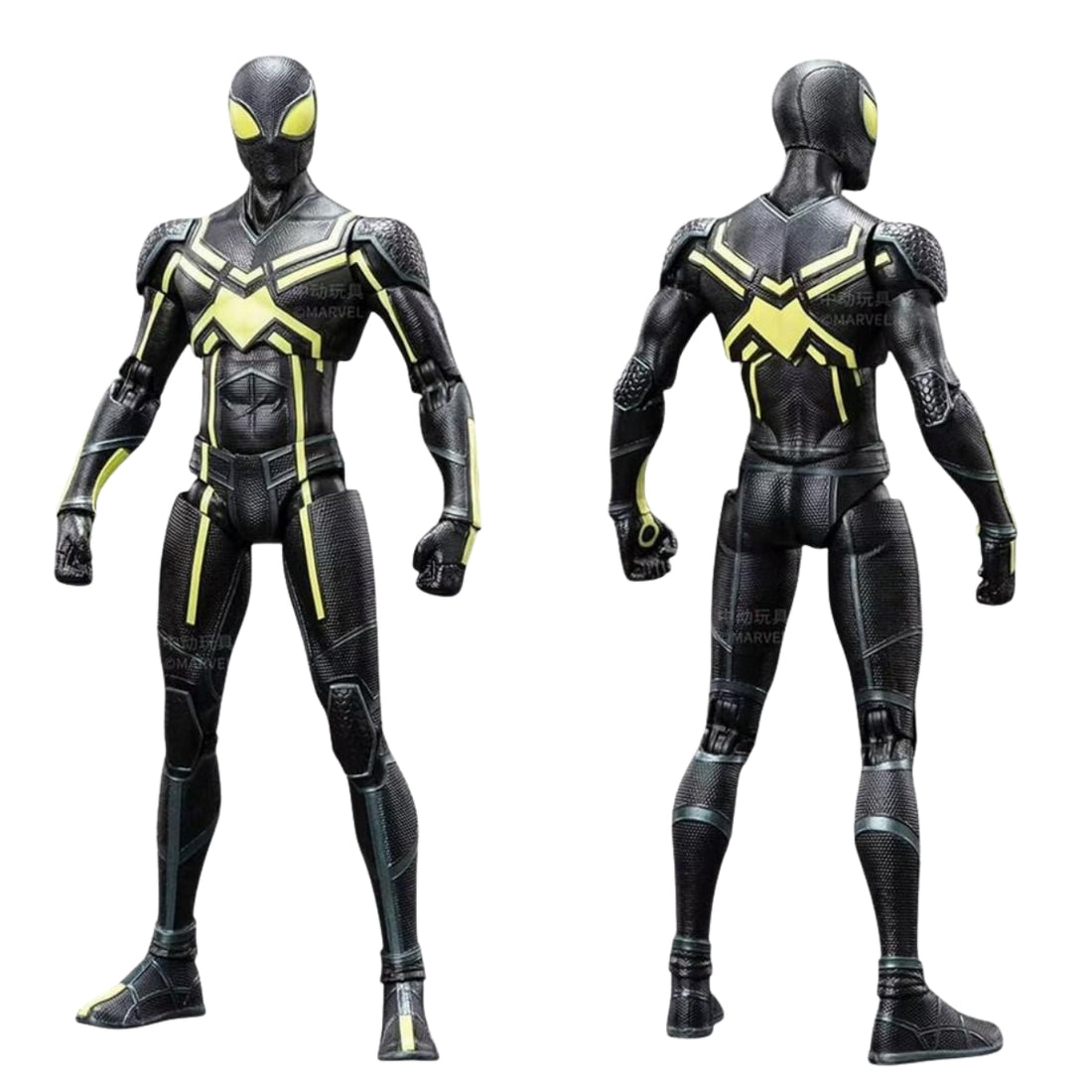 Super Games Series Spider-Man Stealth Suit Action Figure By ZD Toys - 7 Inch | Ages 15+