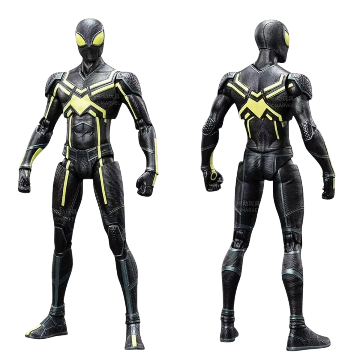 Super Games Series Spider-Man Stealth Suit Action Figure By ZD Toys - 7 Inch | Ages 15+
