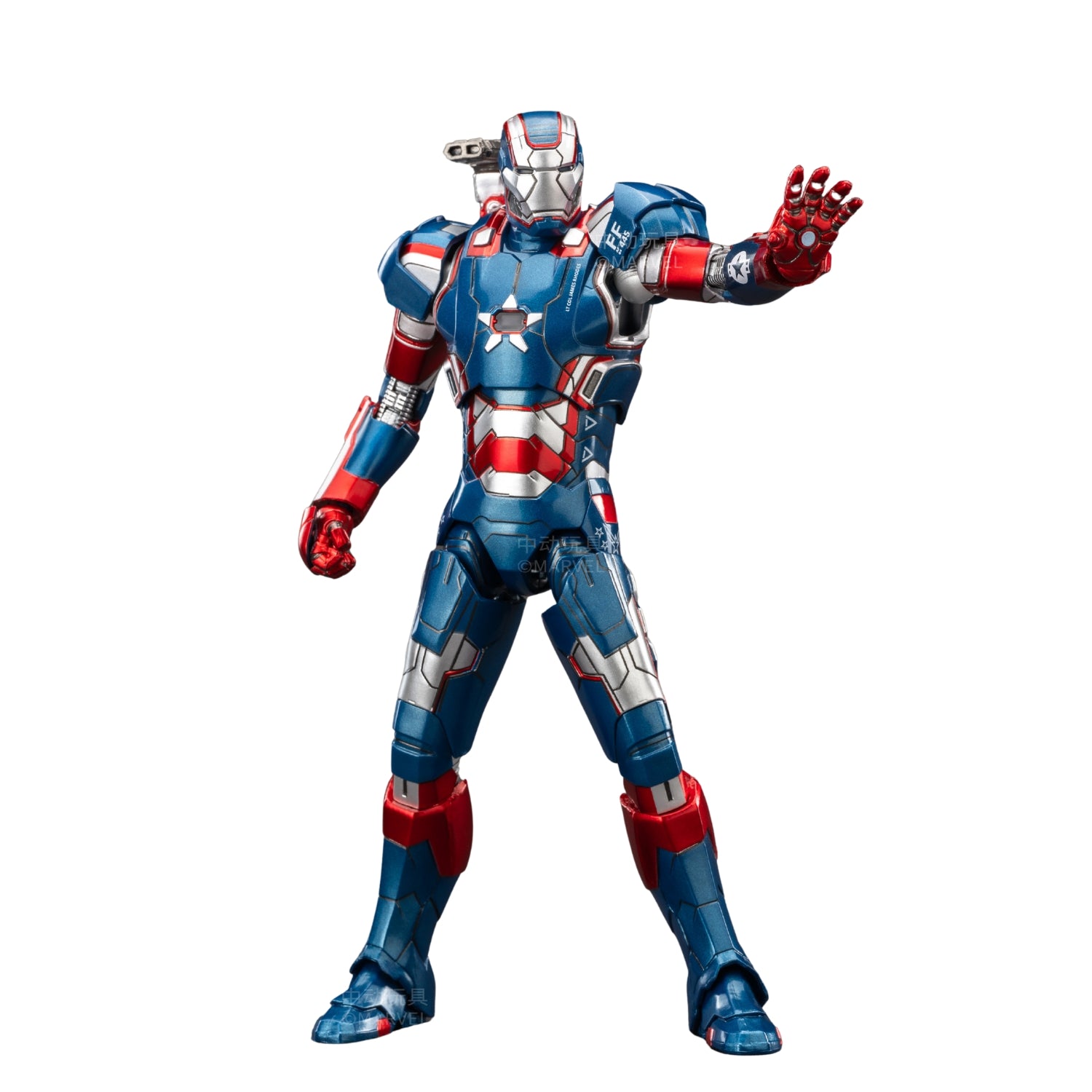 Iron Patriot Action Figure By ZD Toys - 7 Inch | Ages 15+