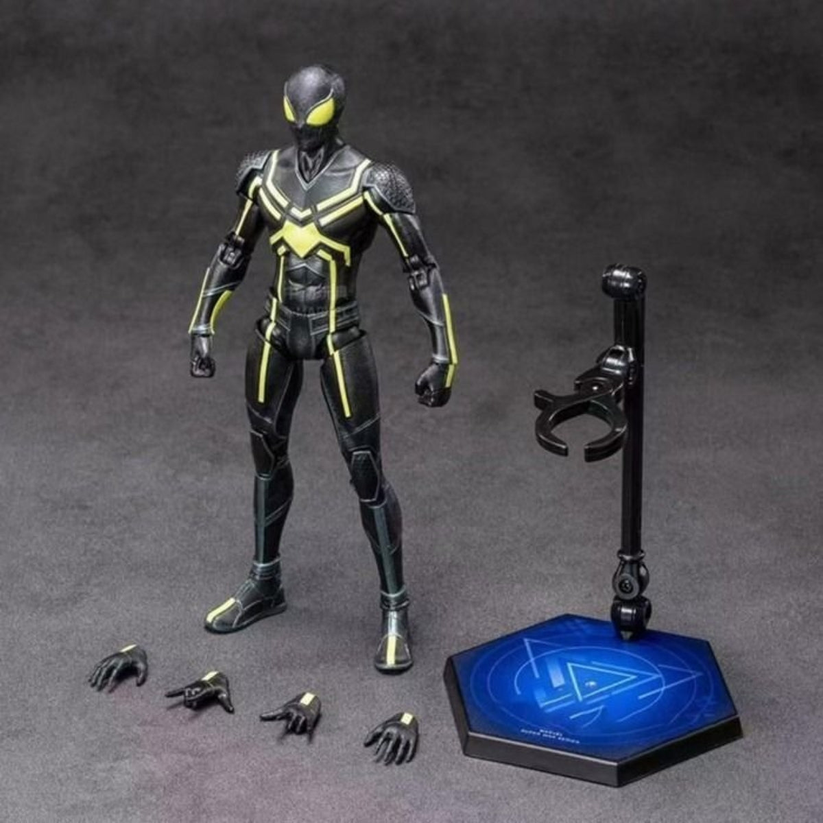 Super Games Series Spider-Man Stealth Suit Action Figure By ZD Toys - 7 Inch | Ages 15+