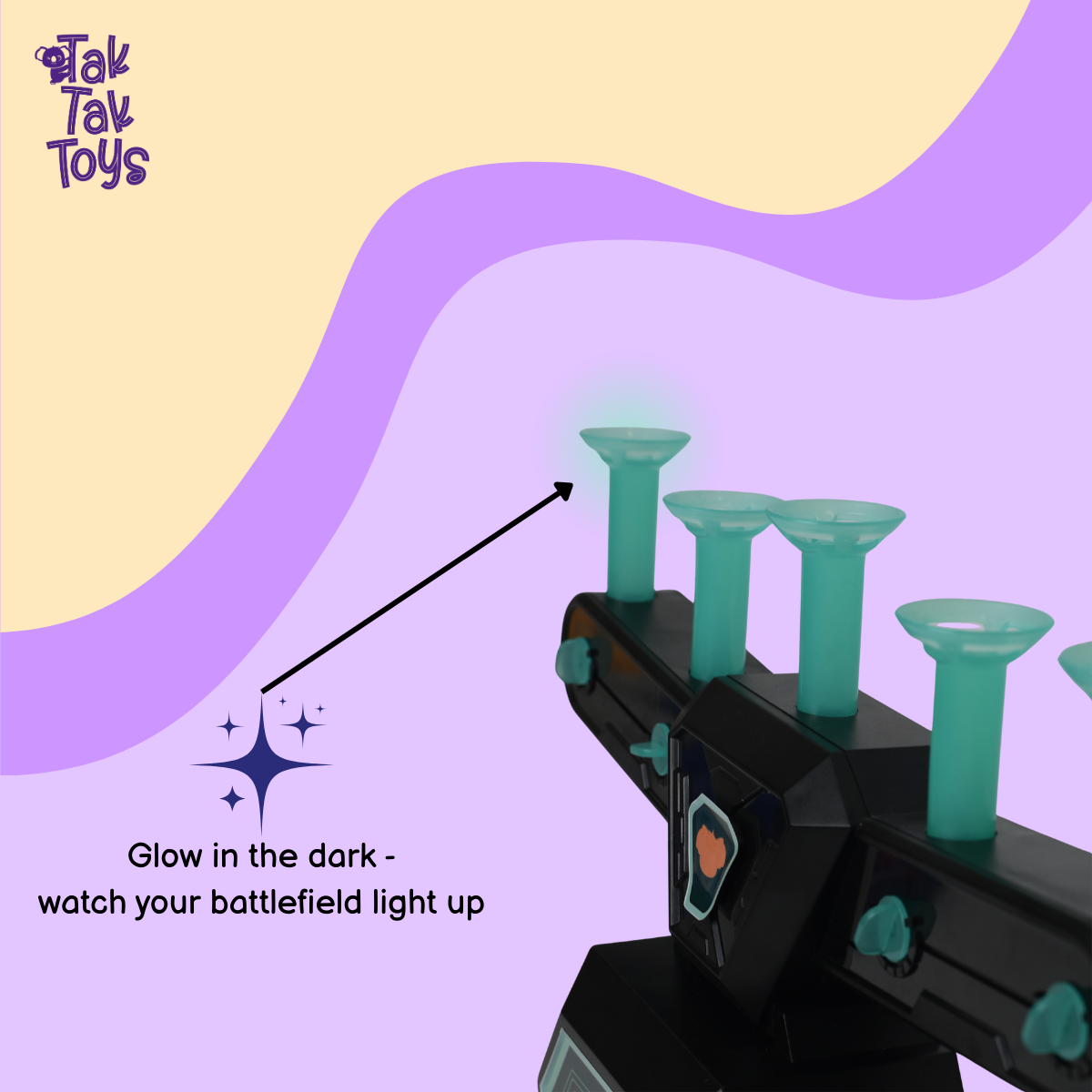 Tak Tak Toys Air Shooter Hover Target Game with Space Gun For Kids