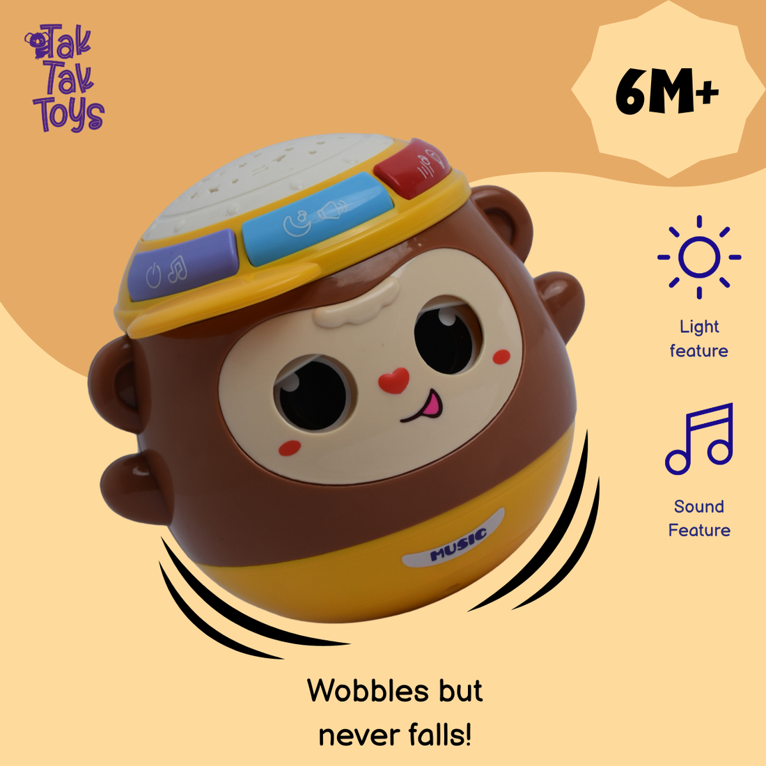 Tak Tak Toys Nubo Jungle Beats For Kids