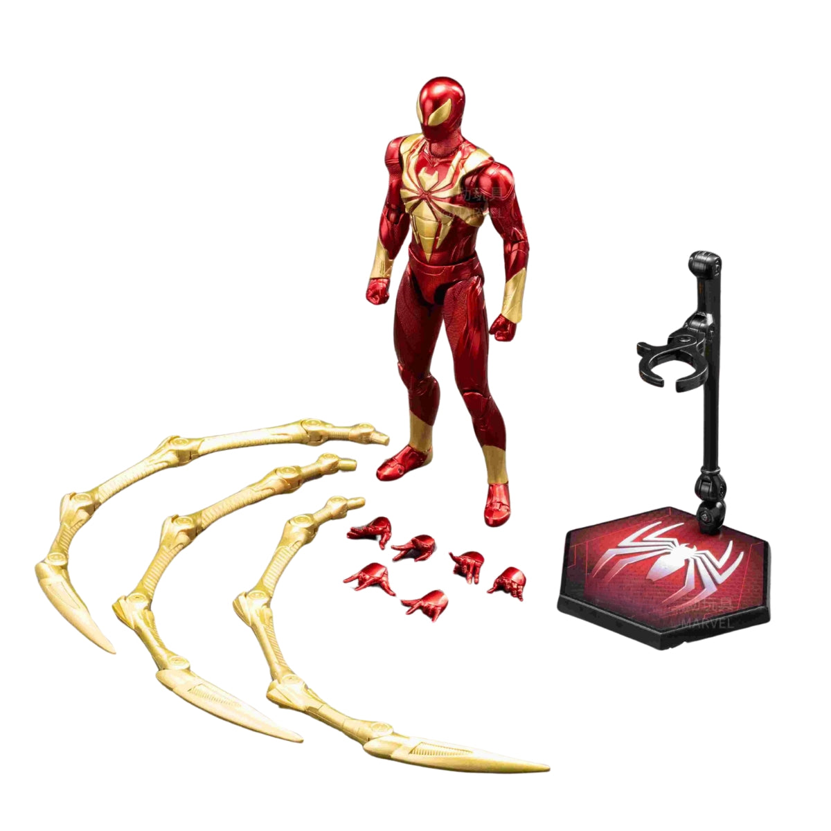 Iron Spider-Man Armor Action Figure By ZD Toys - 7 Inch | Ages 15+