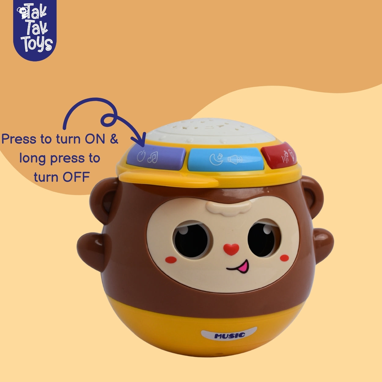Jungle Beats - Musical Monkey Toy with Lights