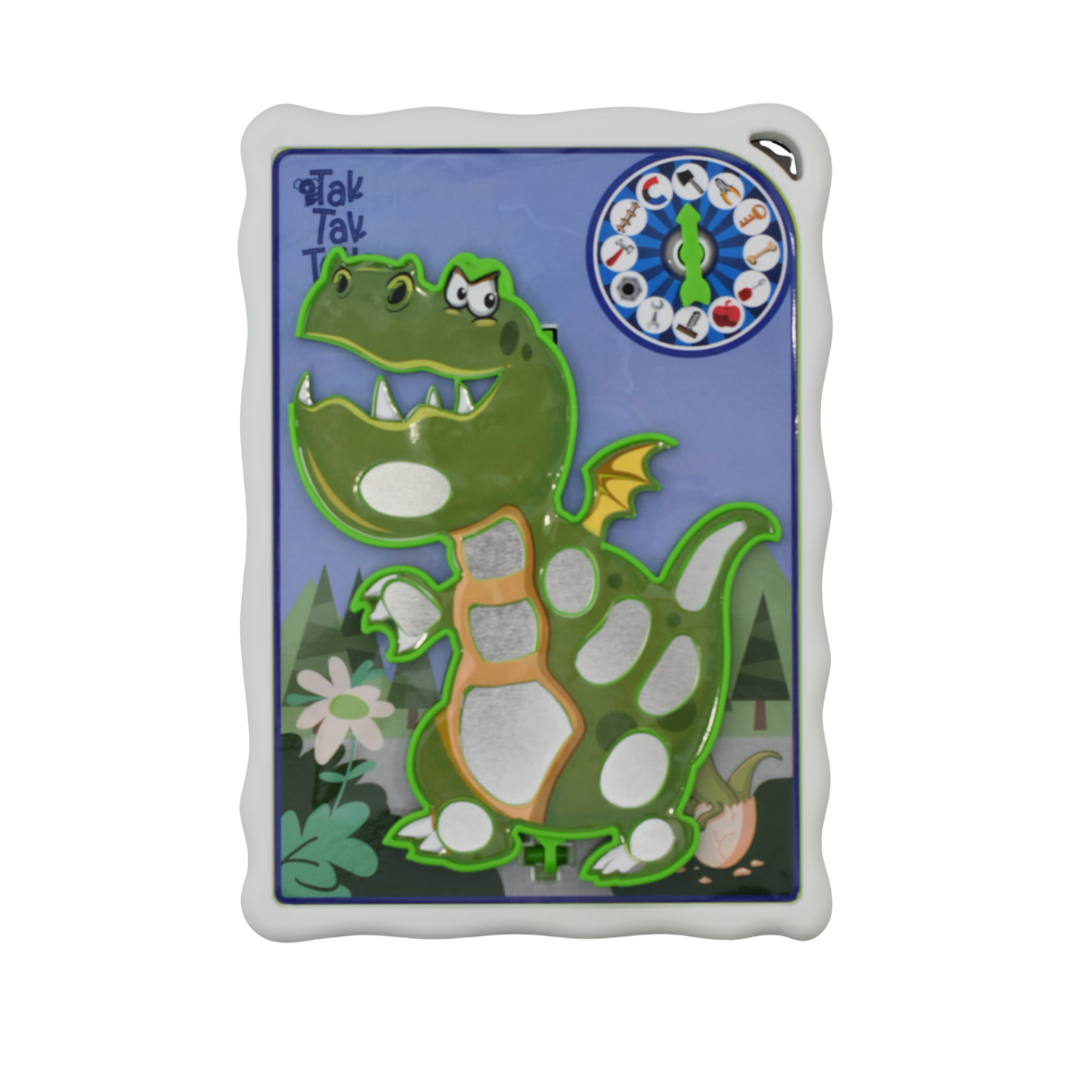 Tak Tak Toys Zap Trap - Dinosaur & Unicorn Boars Game With Sound Effect