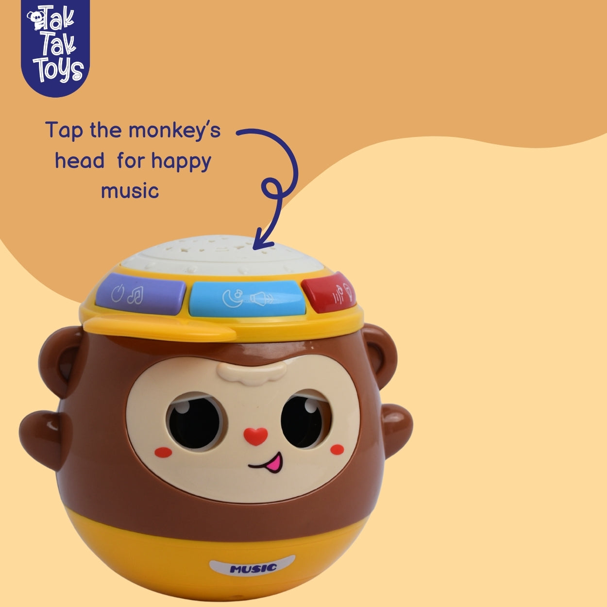 Jungle Beats - Musical Monkey Toy with Lights
