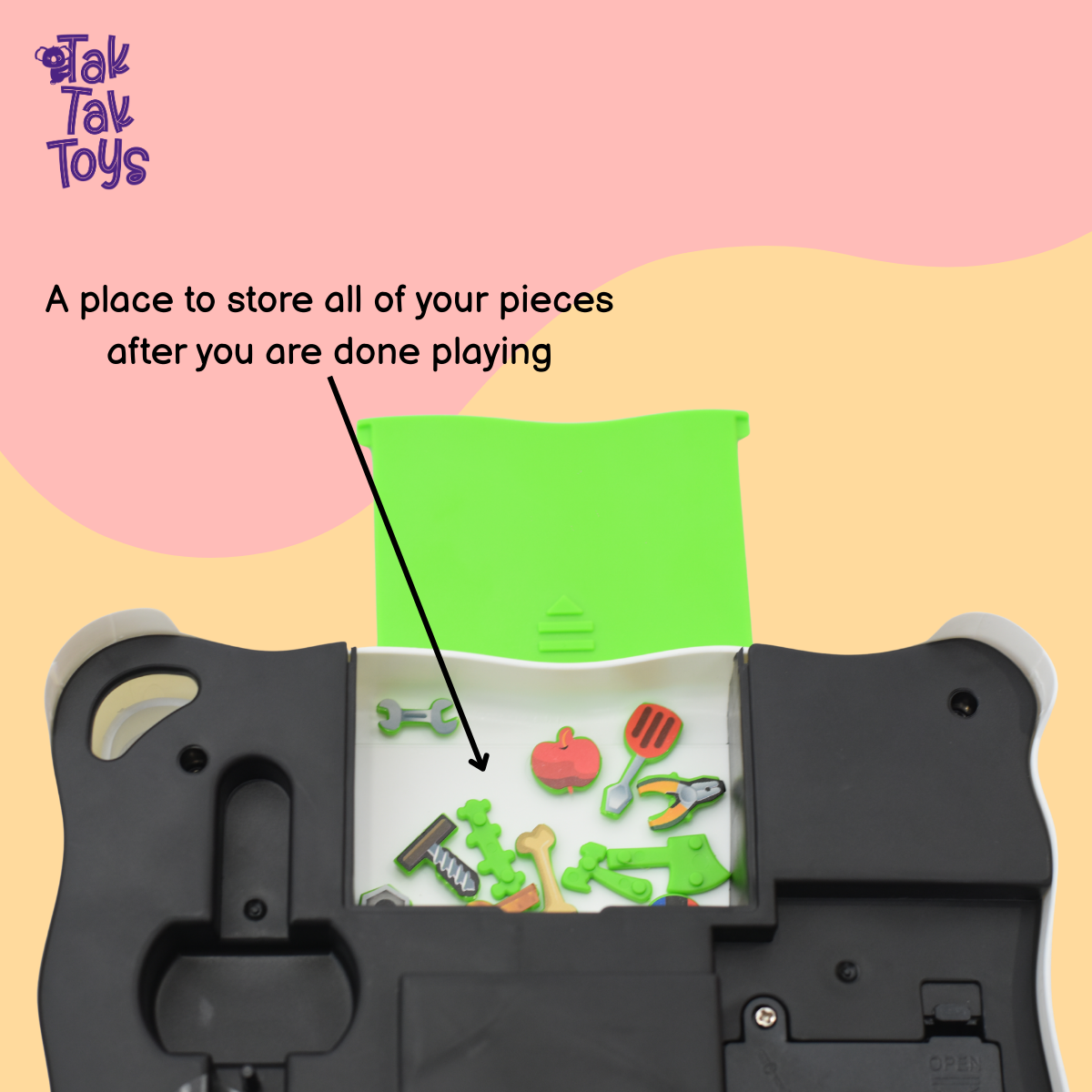 Tak Tak Toys Zap Trap - Dinosaur & Unicorn Boars Game With Sound Effect