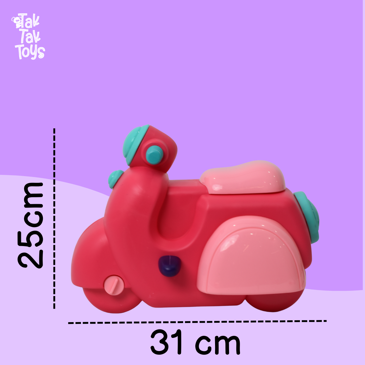 Tak Tak Toys Hello Kitty 2-in-1 Kids Scooter